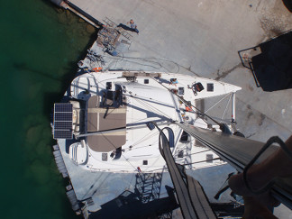 From above
