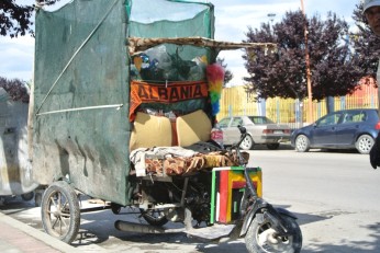 An Albanian "Bling-Bling" ride