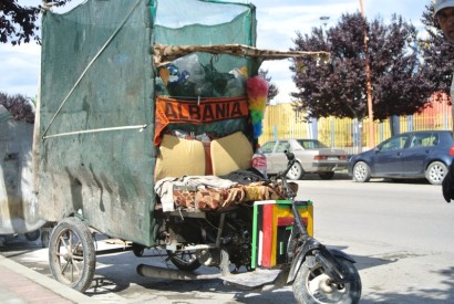 An Albanian "Bling-Bling" ride