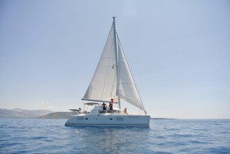 Bay Dreamer outside Split in Croatia