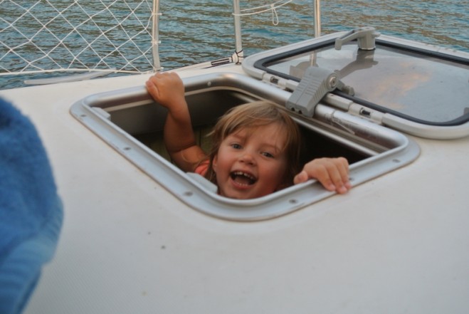 Kids onboard