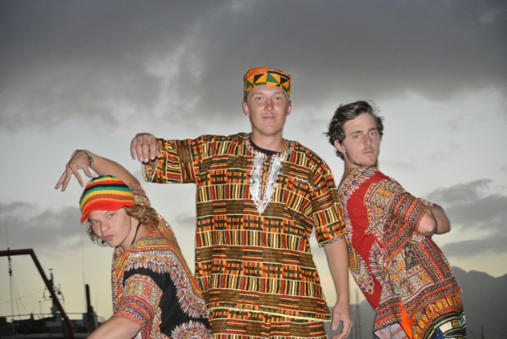 Ragge, Staffan & Calle goes africa