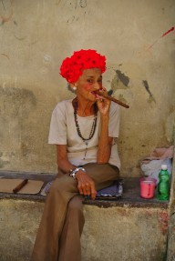 Awesome lady in awesome Cuba