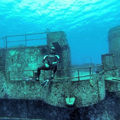 Freediving in Cayman