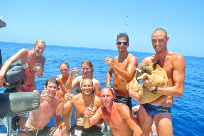 The Pacific crew