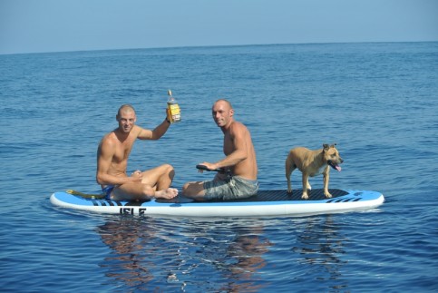 A tequilla to salbrate the equator crossing